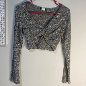 Grey crop tops bundle